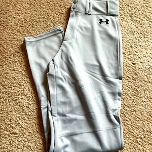 New Under Armour Men’s Open Bottom Baseball Pants Small